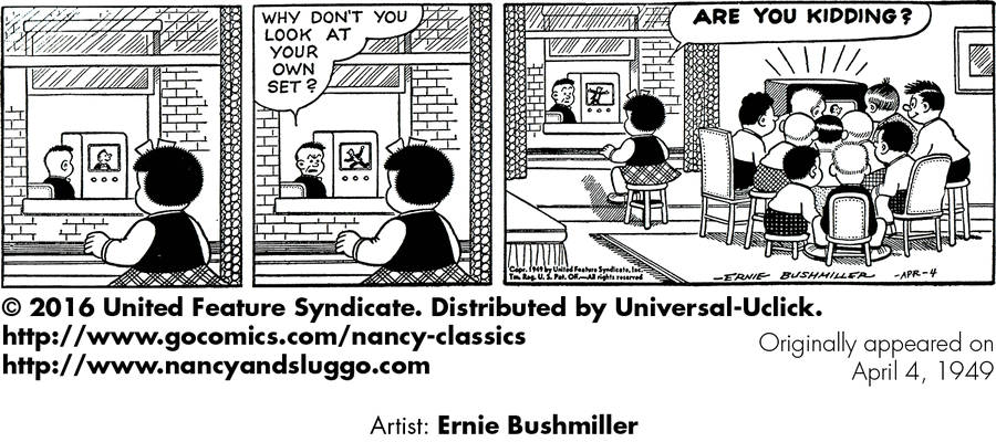 Nancy Classics by Ernie Bushmiller on Thu, 01 May 2025