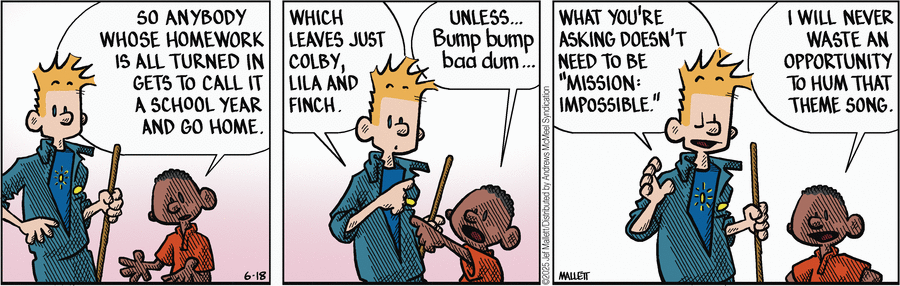 Frazz by Jef Mallett on Wed, 18 Jun 2025