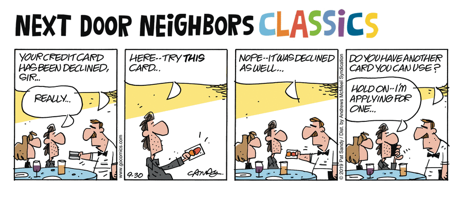 Next Door Neighbors by Pat Sandy on Sat, 03 May 2025