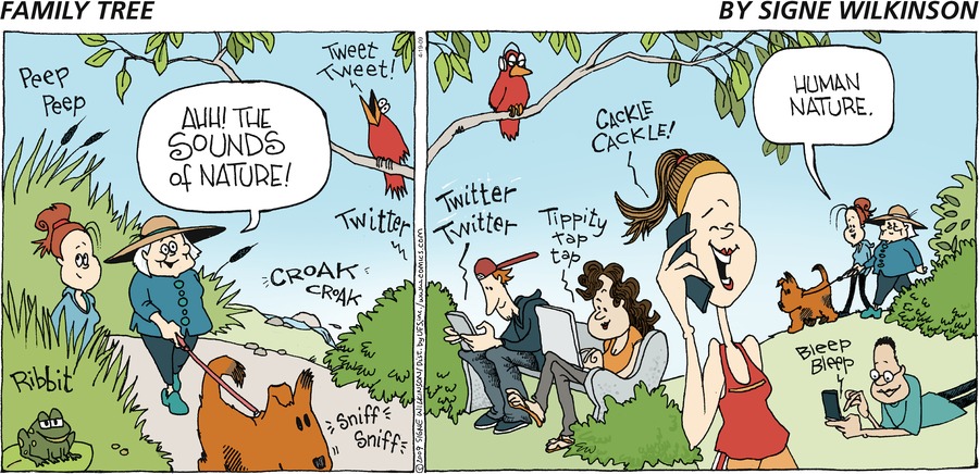 Family Tree by Signe Wilkinson on Sun, 20 Apr 2025