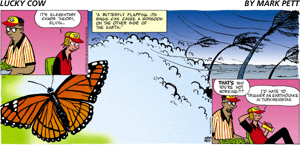 Lucky Cow by Mark Pett on Sun, 20 Apr 2025