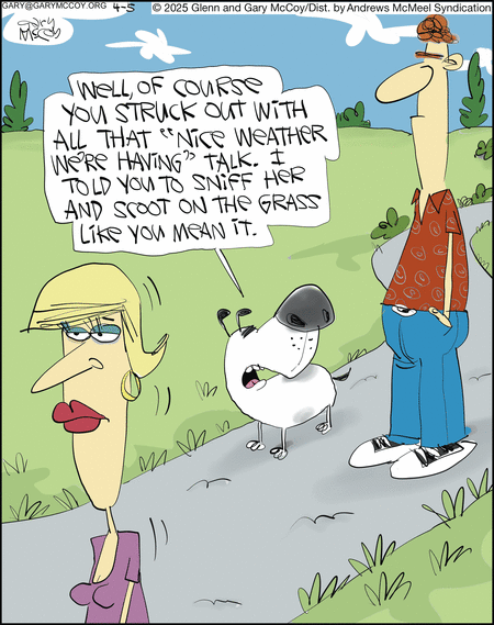 The Flying McCoys by Gary McCoy and Glenn McCoy on Sat, 05 Apr 2025