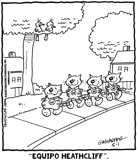 Heathcliff en Español by Peter Gallagher and George Gately on Thu, 01 May 2025