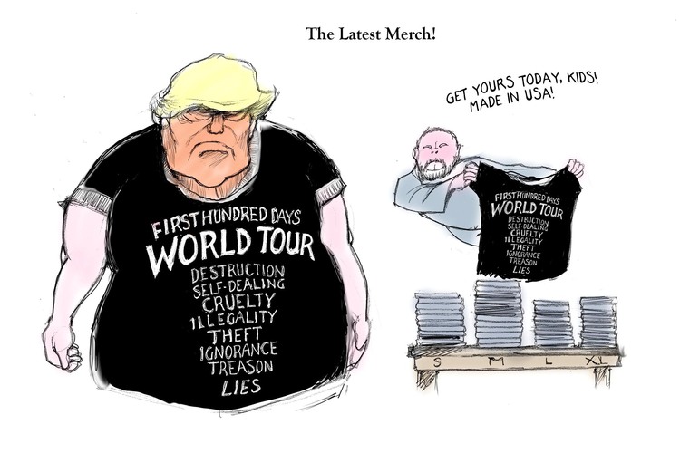 Jeff Danziger by Jeff Danziger on Mon, 05 May 2025