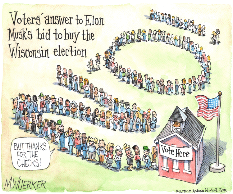 Matt Wuerker by Matt Wuerker on Wed, 02 Apr 2025