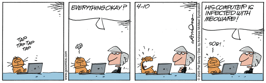 Next Door Neighbors by Pat Sandy on Thu, 10 Apr 2025